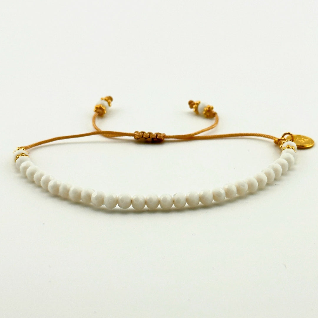 Friendship Icy White Crystal Bracelet