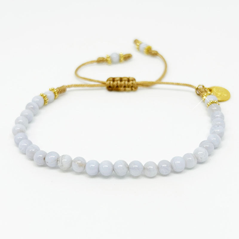 Friendship Soft Purple Natural Stone Bracelet1