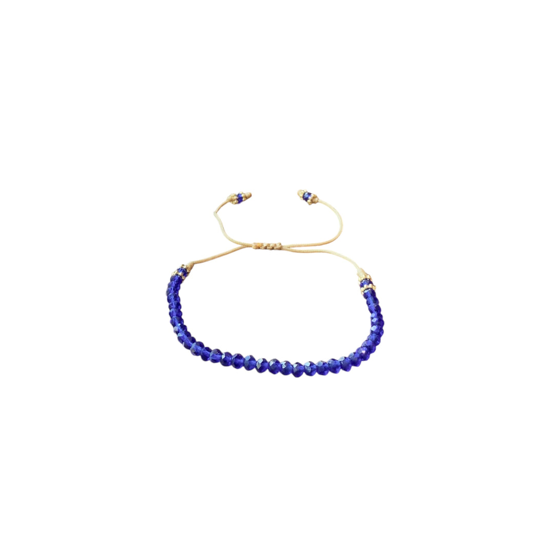 Friendship Crystal Yale Blue Bracelet