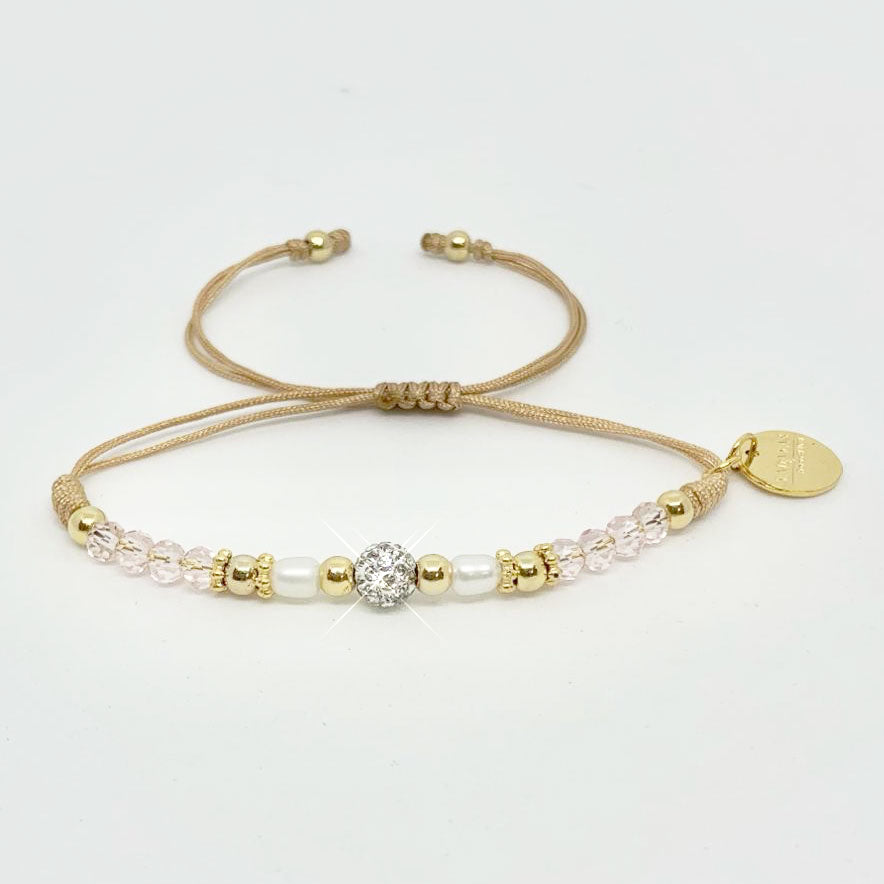 M&D Crystal Bubblegum Bracelet