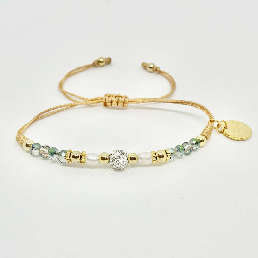 M&D Crystal Green Gradient Bracelet