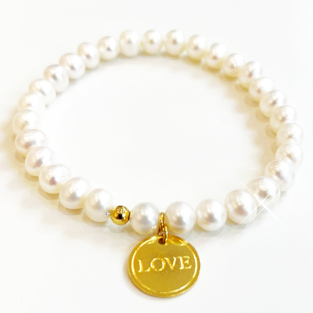 Elastic Pearl Bracelet