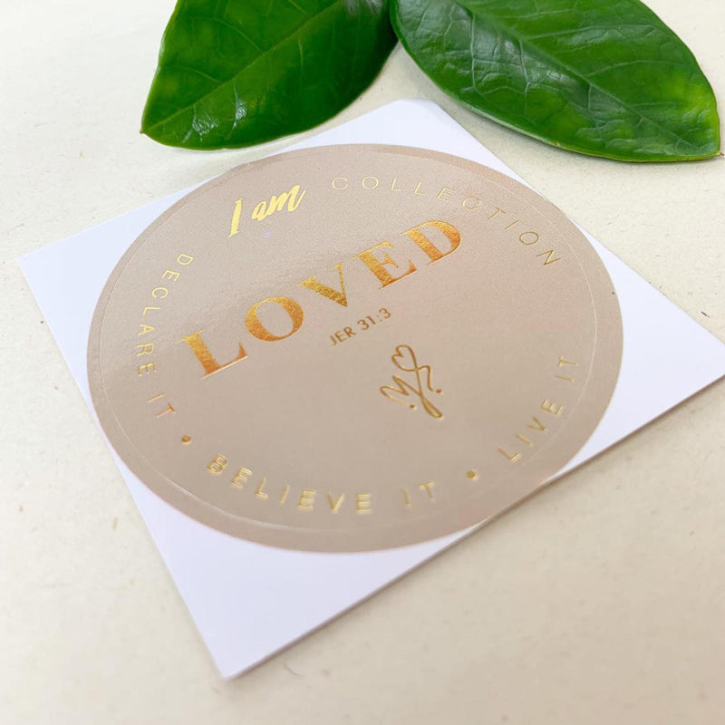 Loved Sticker