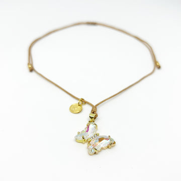 Butterfly Swarovski Choker