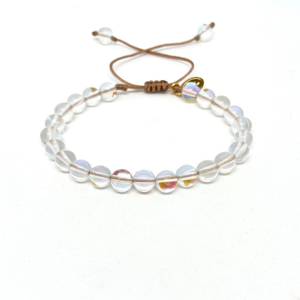 Clear Moonstone Bracelet