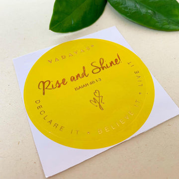 Rise and Shine Sticker